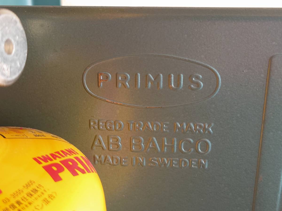 旧ロゴ PRIMUS プリムス ヴィンテージ 廃盤 シングルバーナー プリムス