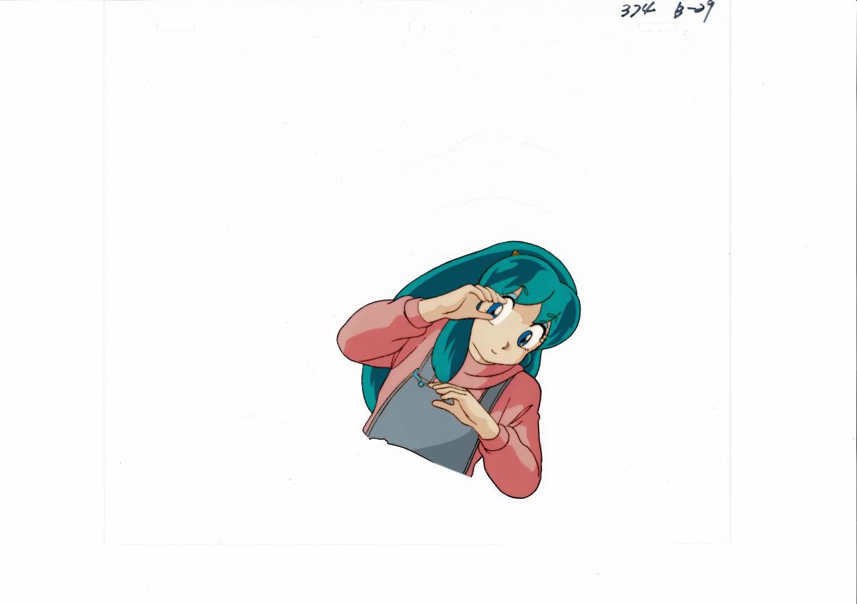 うる星やつら 高橋留美子 セル画 ラム 原画 動画 背景画 週刊少年 週刊少年