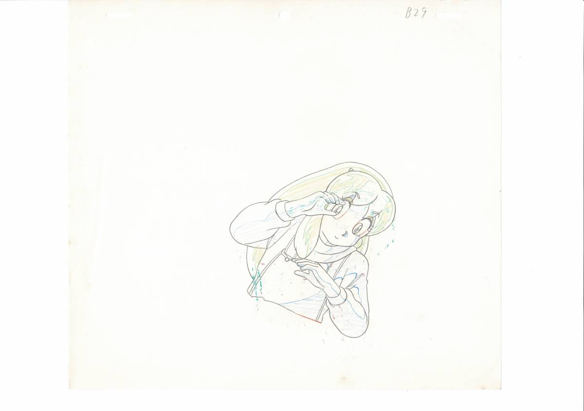 うる星やつら 高橋留美子 セル画 ラム 原画 動画 背景画 週刊少年 週刊少年
