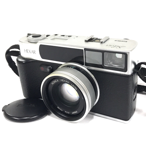  KONICA HEXAR Silver HEXAR 35mm F2 コニカ ヘキサー コンパクトフィルムカメラ み コニカ(コンパクトカメラ)｜売買されたオークション情報、yahooの商品情報をアーカイブ公開 - オークファン コンパクトカメラ