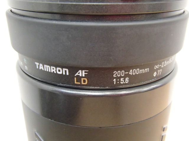 タムロン 200mm-400mm 1:5.6 #48720(一眼カメラ用（オートフォーカス