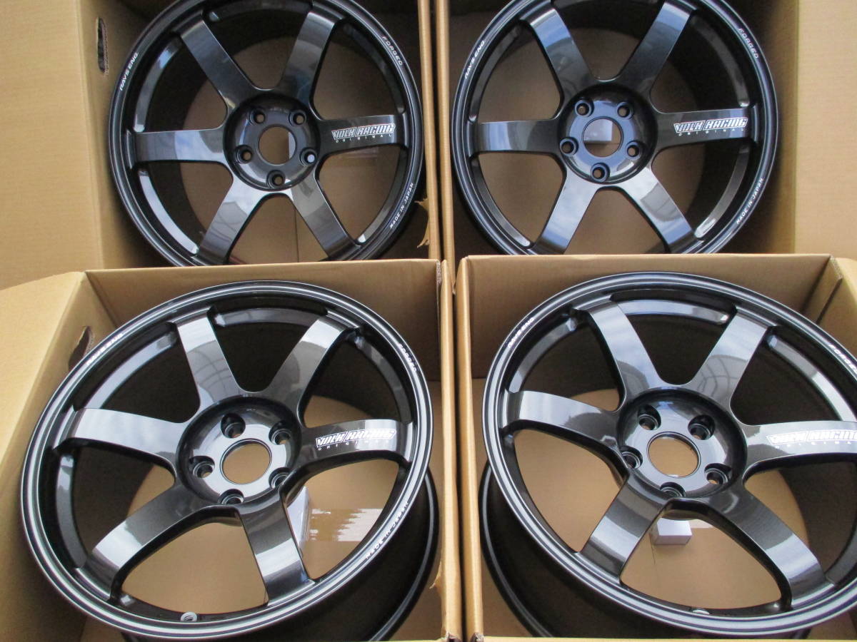 □GT-Rサイズ 新品 RAYS TE37 SAGA S-plus 18×10.5J +15 5-114.3 MM 4 