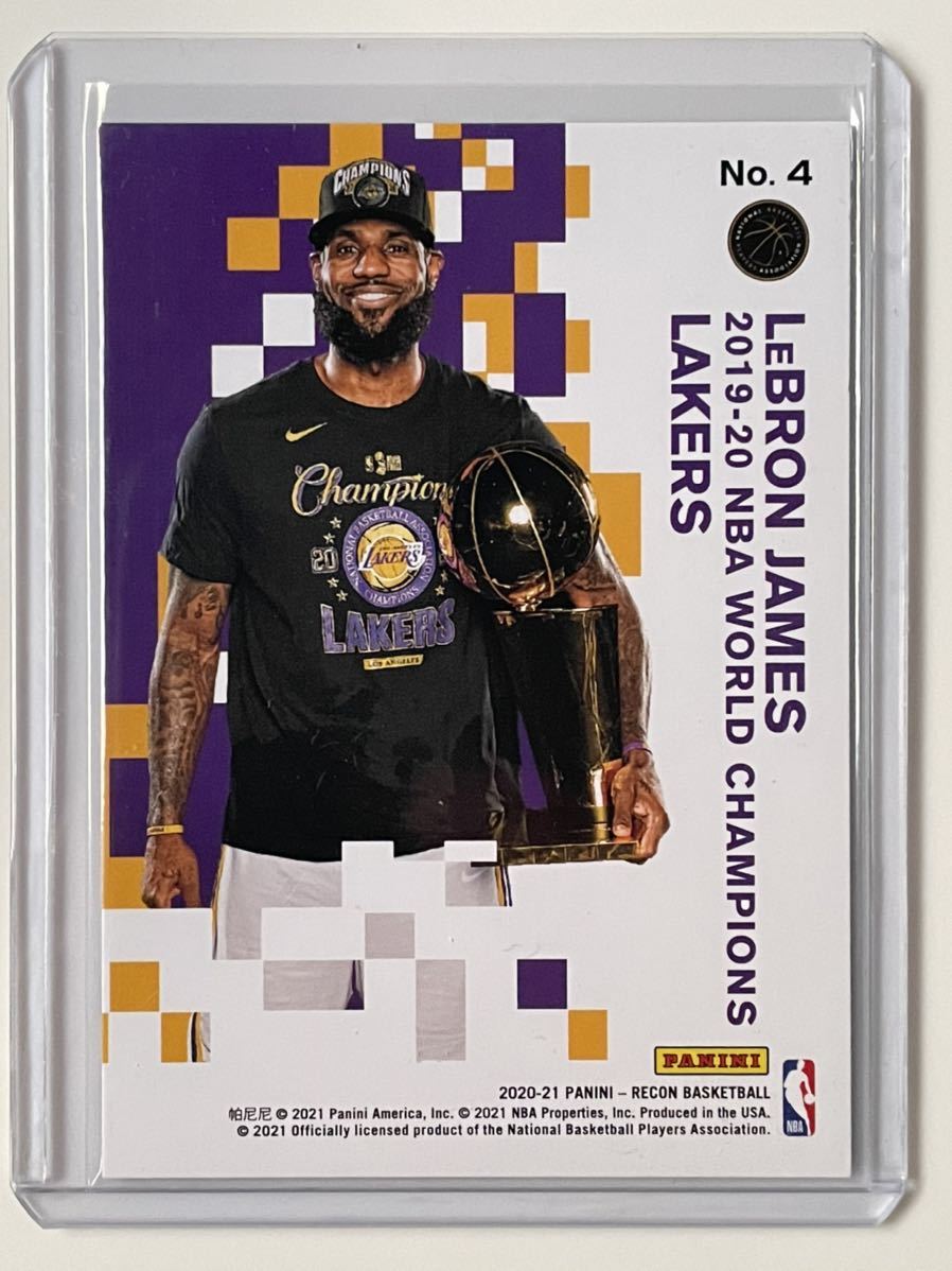 LeBron James Panini Recon Eyes on the Prize #21/49 49シリーズ 