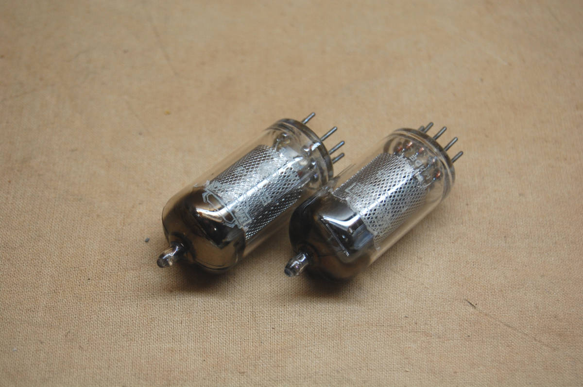 Mullard EF86 真空管 mesh Made Long in anode Mesh Square Getter NOS