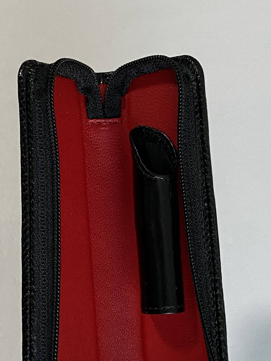新品同様 モンブランドイツ製 ボエム レザー ペンケース 1本差し