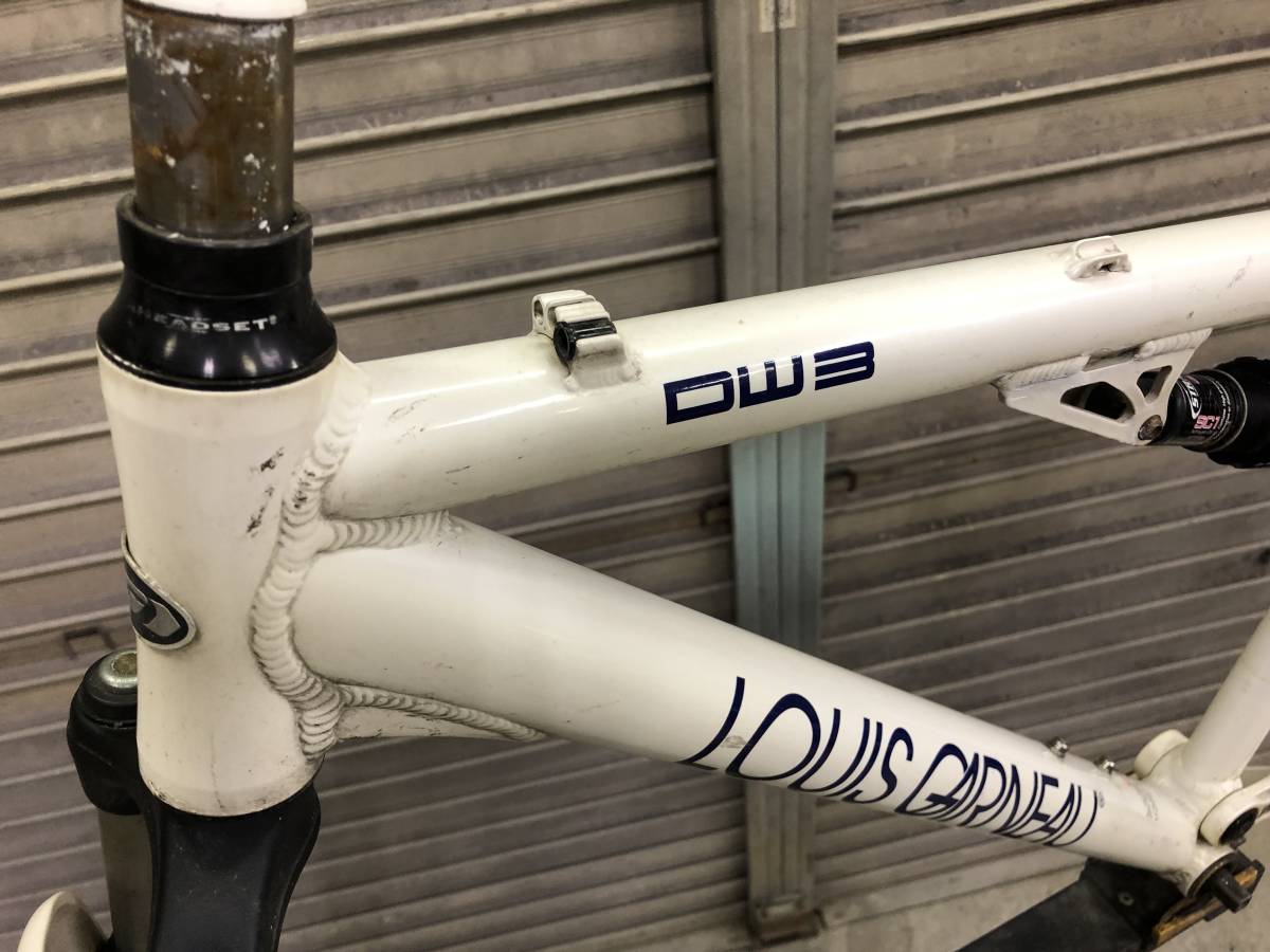 LOUISGARNEAC ルイガノ DW3 アルミ製 700c クロスバイクフレーム LOUIS