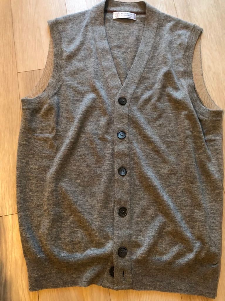 ブルネロクチネリ カシミヤ BRUNELLO ニット Vネック CUCINELLI