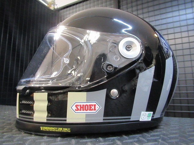 SHOEIヘルメット グラムスターXL▽ZRX400.SR400.GPZ900R.Z1/Z2