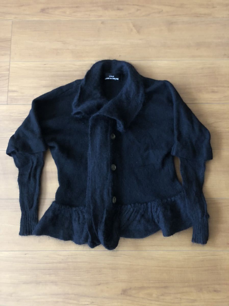 コムデギャルソン モヘア　カーディガン トリココムデギャルソン モヘアカーディガン tricot comme des garcons