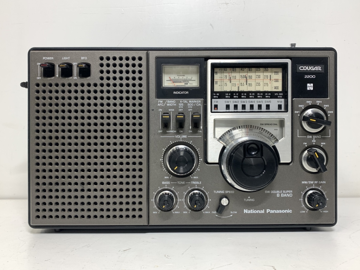 BCL名機】ICF-5900（スカイセンサー） 白色LED化済！ 新品ACアダプタ