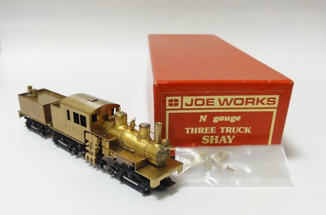 JOE WORKS SHAY THREE TRUCK 乗工社 N - メルカリ : 乗工社蒸気機関車