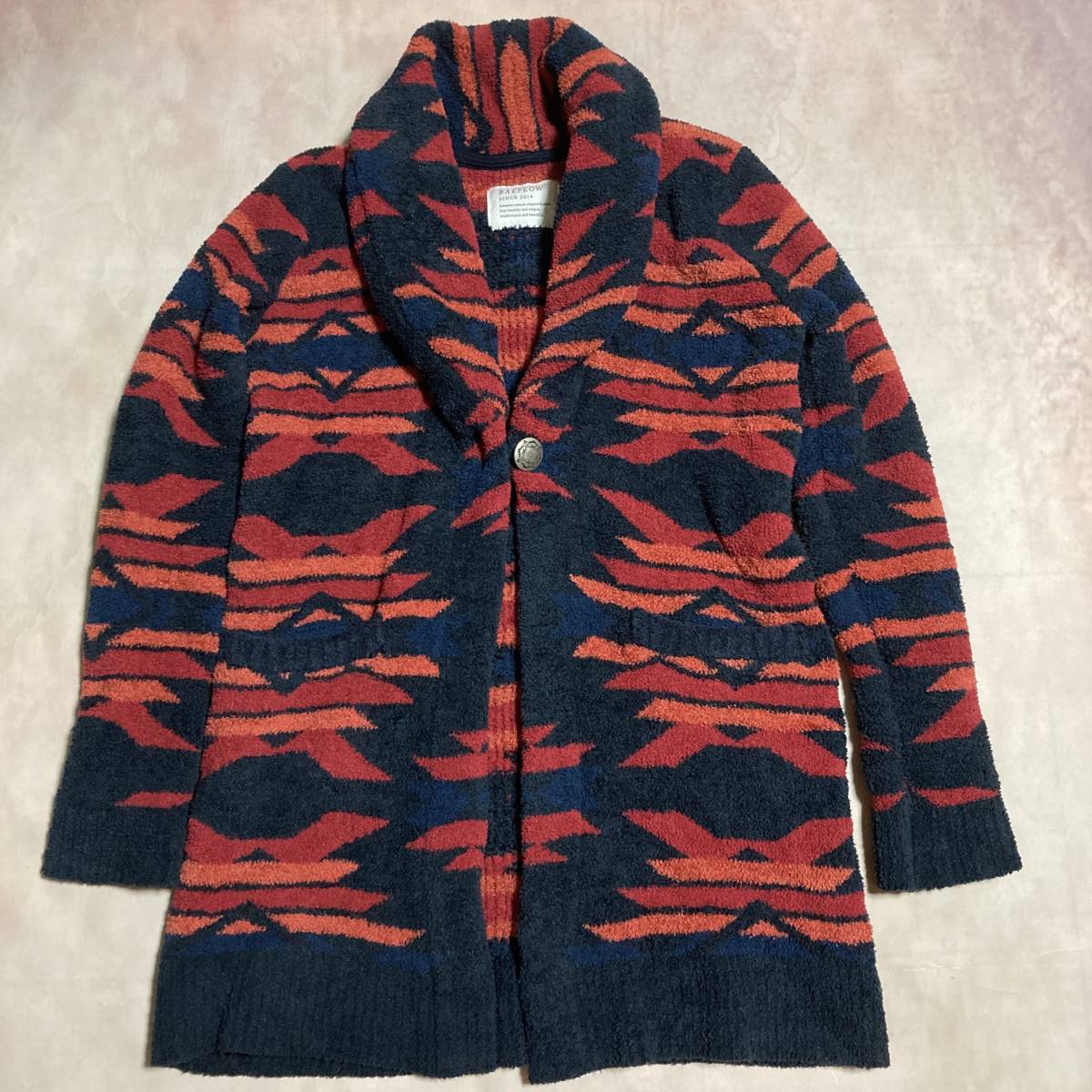 美品 ☆ BAYFLOW ☆ ふわふわ モコモコ ミディシャギー カーディガン