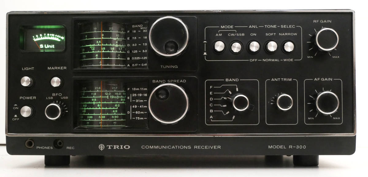 R-300 TRIO トリオ 受信機 - BCLラジオ Yahoo!オークション 通信
