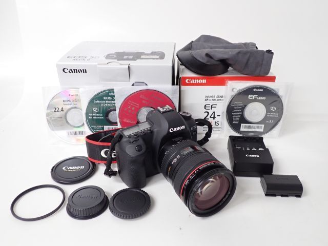 Canon キヤノン デジタル一眼レフカメラ EOS 5D MarkII + EF24-105mm