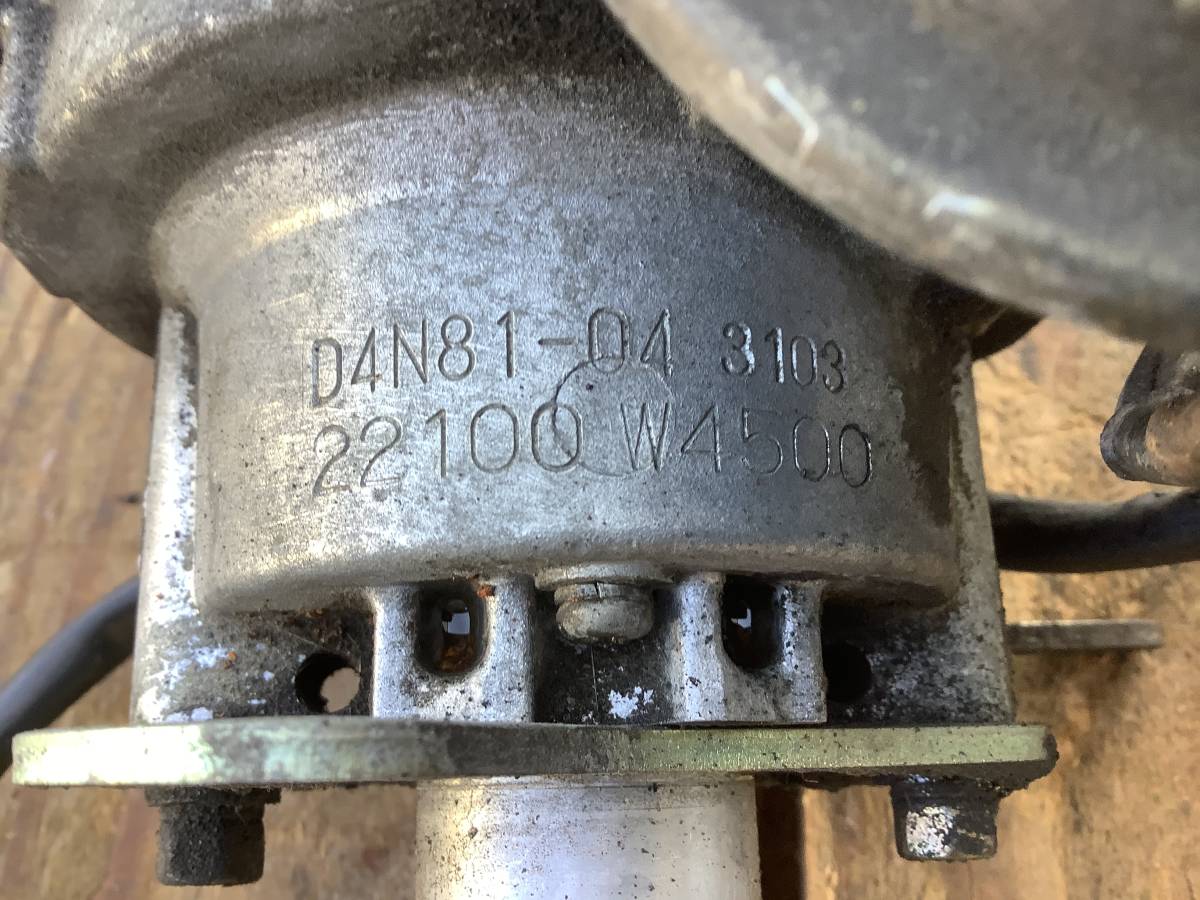 910 ブルーバード CA18 ディストリビューター デスビ 22100-W4500 ジャンク R30 R31 0 ディストリビューター CA18DETターボエンジン換装!油圧サイドブレーキ!丸目4灯!ドリフト仕様 ジャンク CA18DETエンジン換装・6代目ブルーバード(910型)＆スーパーニュースの JDM