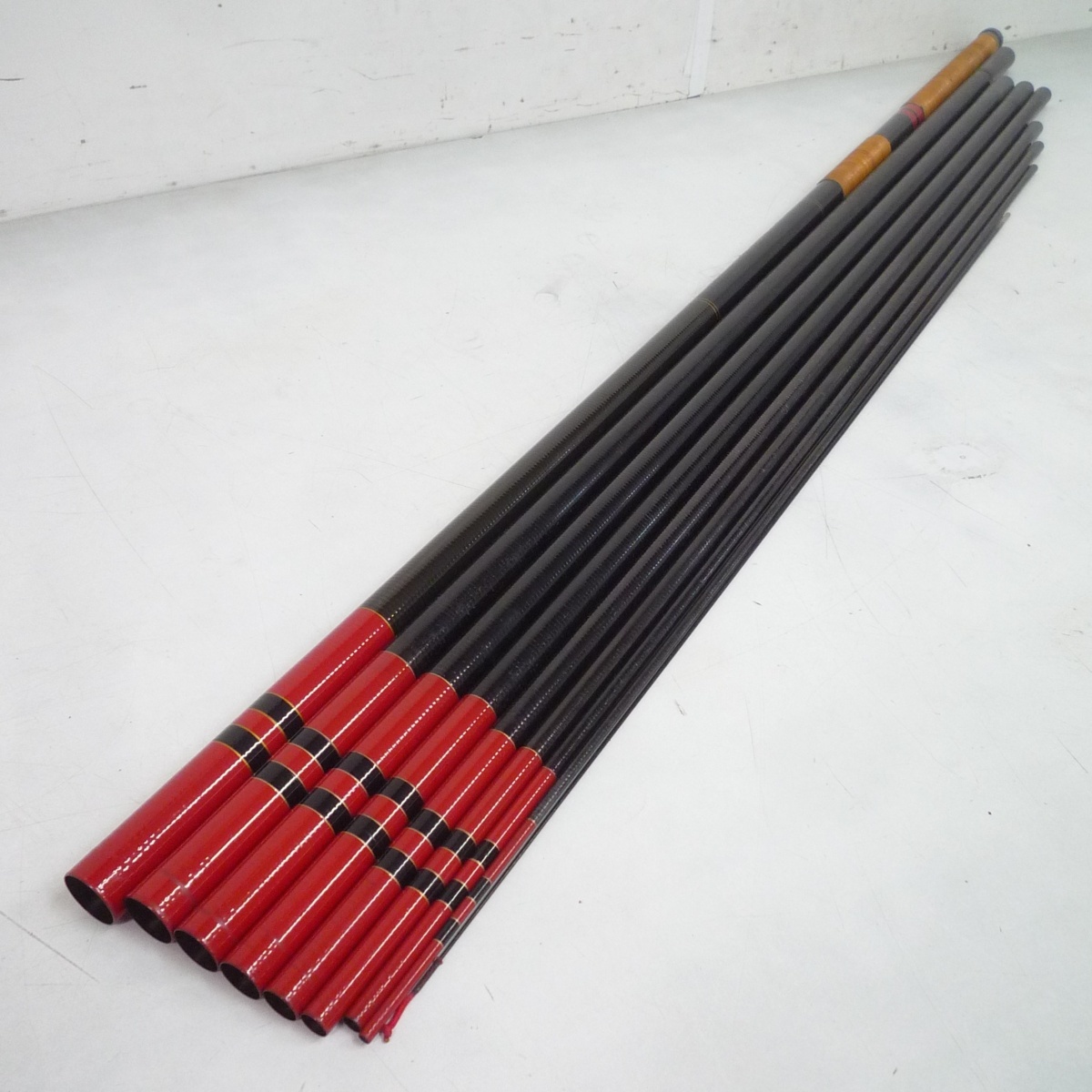 鮎竿 がまかつ がま鮎 マークII スペシャル 硬中硬 90 自重約357g 中古