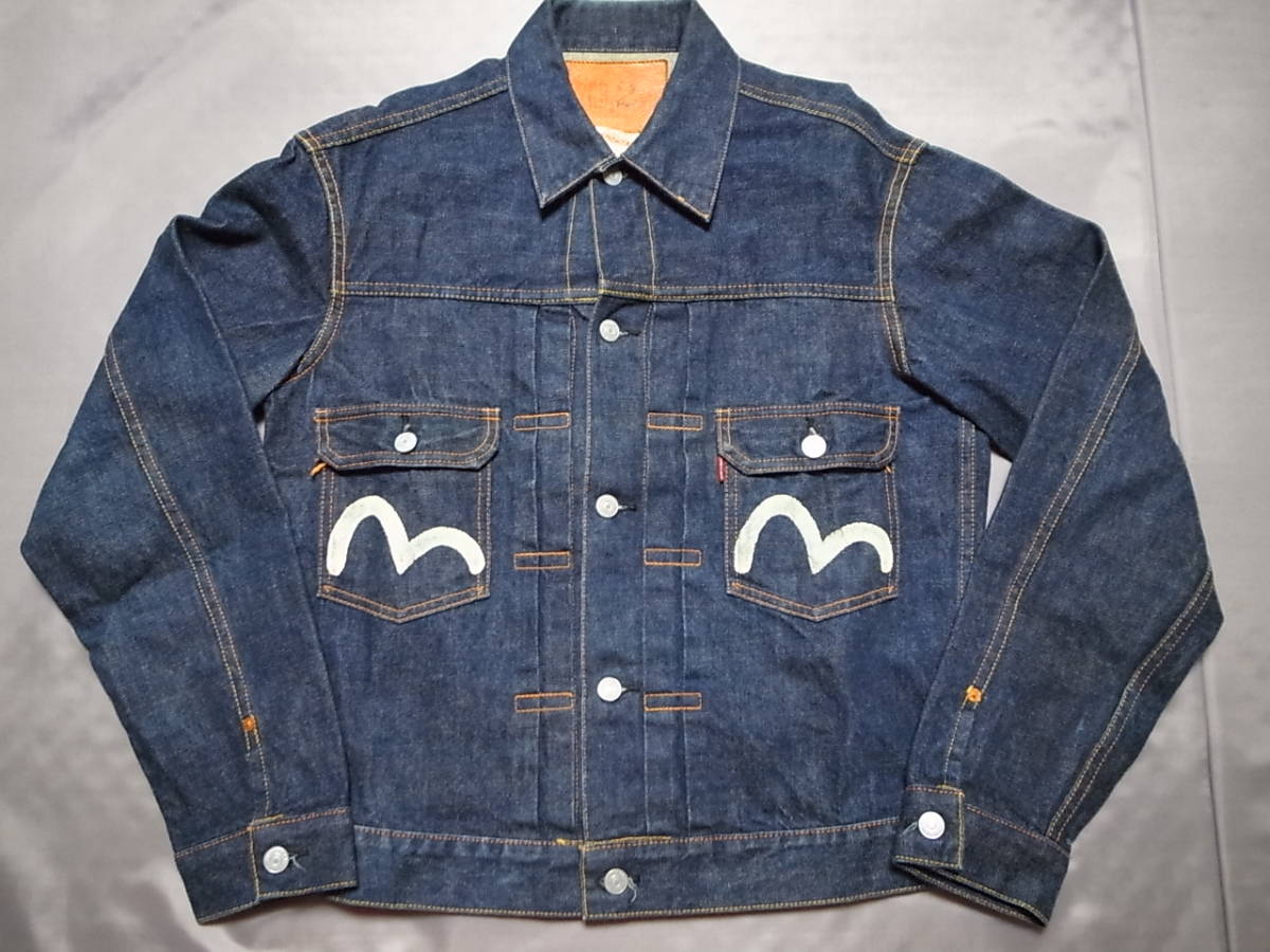 EVISU エヴィス セカンドタイプ デニムジャケット 希少サイズ42 Lot 1 