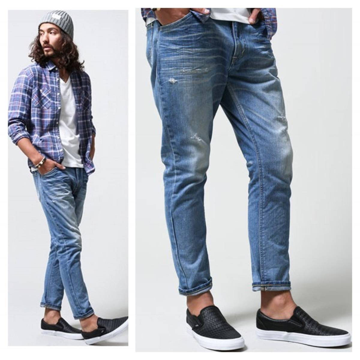 ANKLE NANO Lee VINTAGE 別注DAMAGE PT 別注 即決☆1.6万☆ universe 