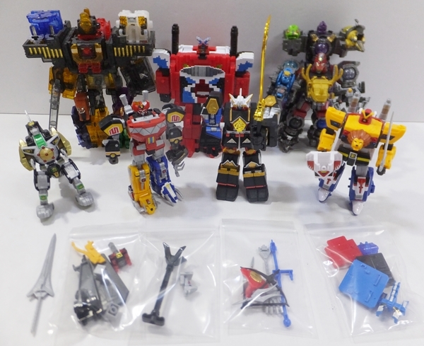 ジャンク】スーパー戦隊シリーズ ロボット 色々まとめセット /DXリュウ  