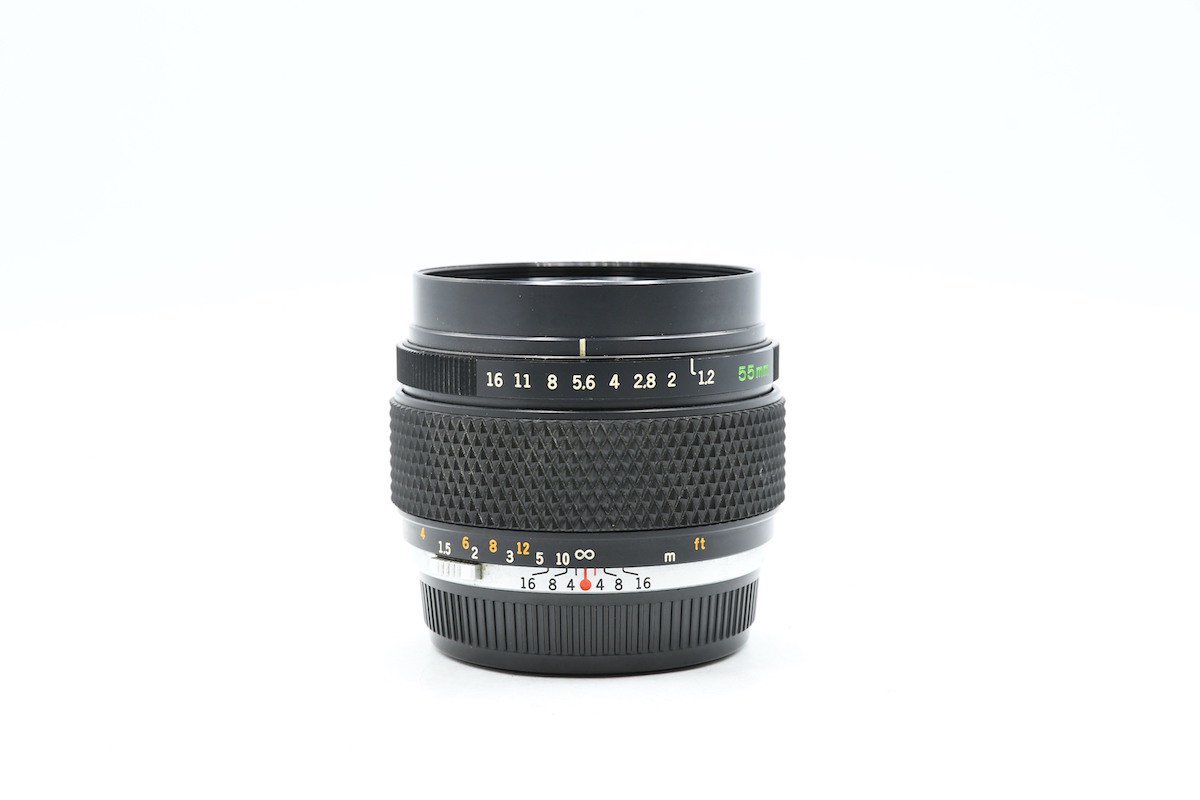 Objectif Olympus 55mm F/1.2 G.Zuiko Auto-S - Monture OM - Grande Ouverture - Testé