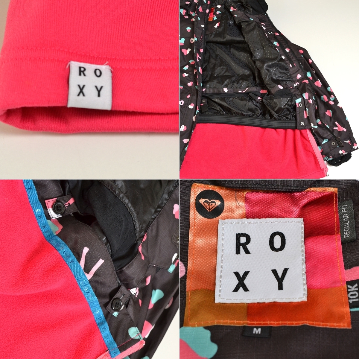 ROXY スノーウェア ピンク Lサイズ 上下セット ROXY⁄ロキシー⁄ROXY