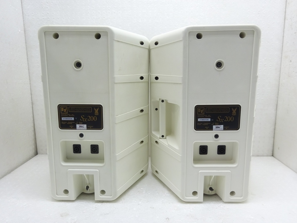 EV　Electro-Voice　エレクトロボイス　スピーカー　SX200　ペア　純正ブラケット付　音出しOK　引取OK♪ Electro-Voice EV エレクトロボイス EVエレクトロボイス 国内正規品》 SHOP