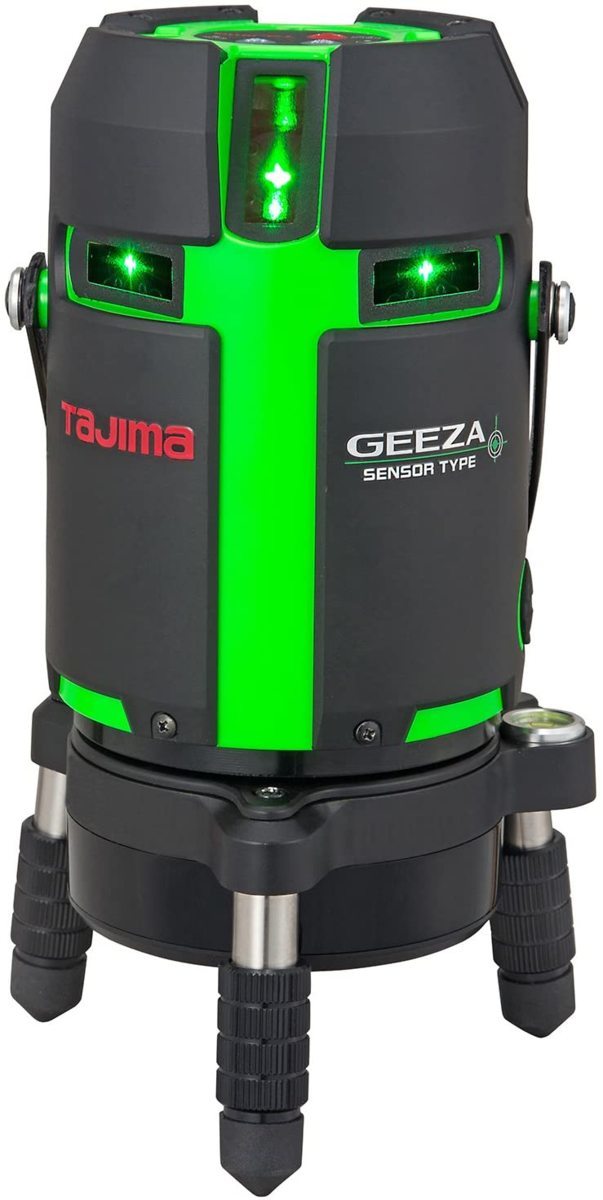 未使用 Tajima/タジマ レーザー墨出し器 NAVI GEEZAセンサーKJC GZASN