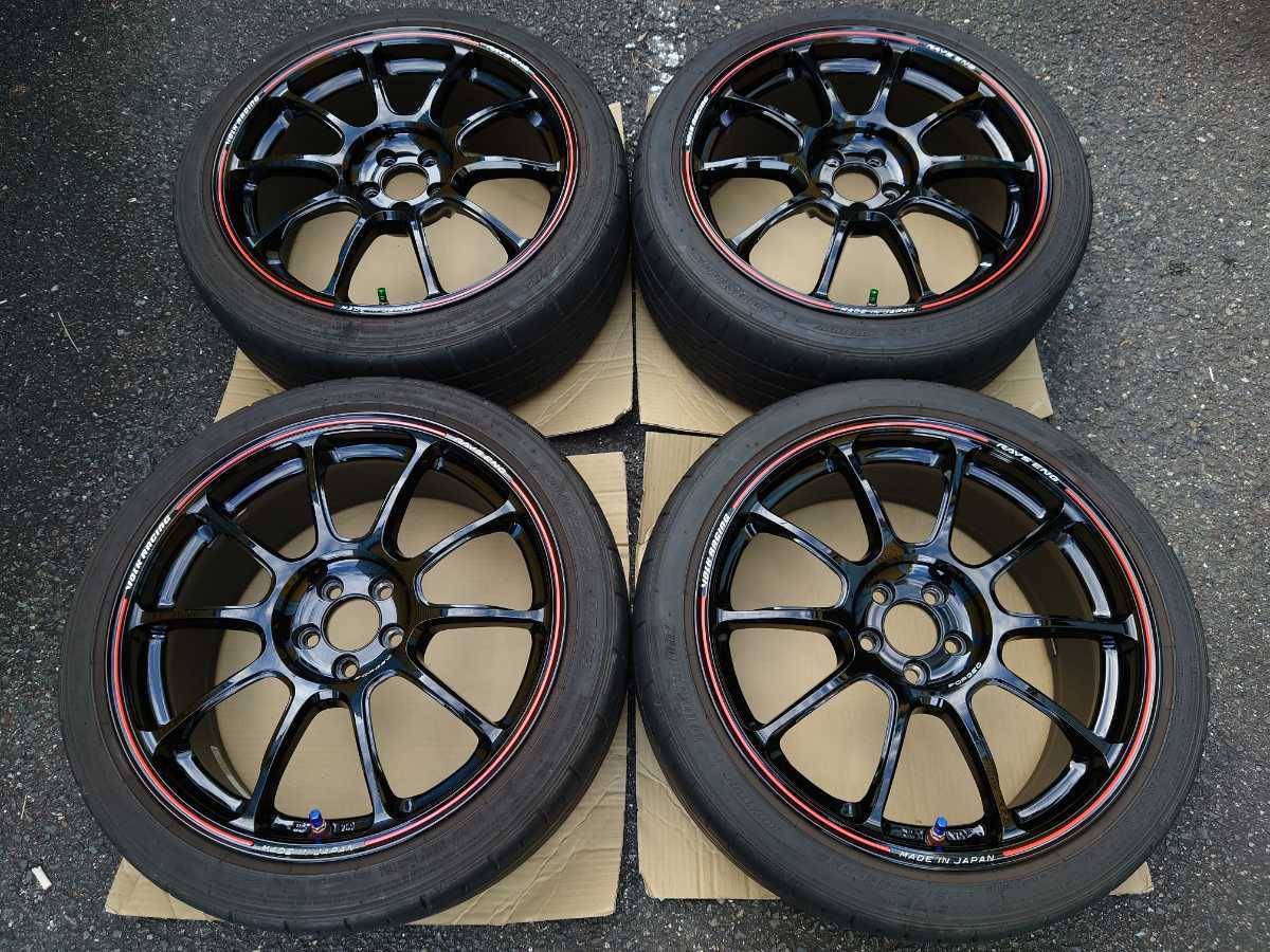 86 プリウス 限定 超美品 鍛造 RAYS ボルク ZE40 TIME ATTACK EDITION 
