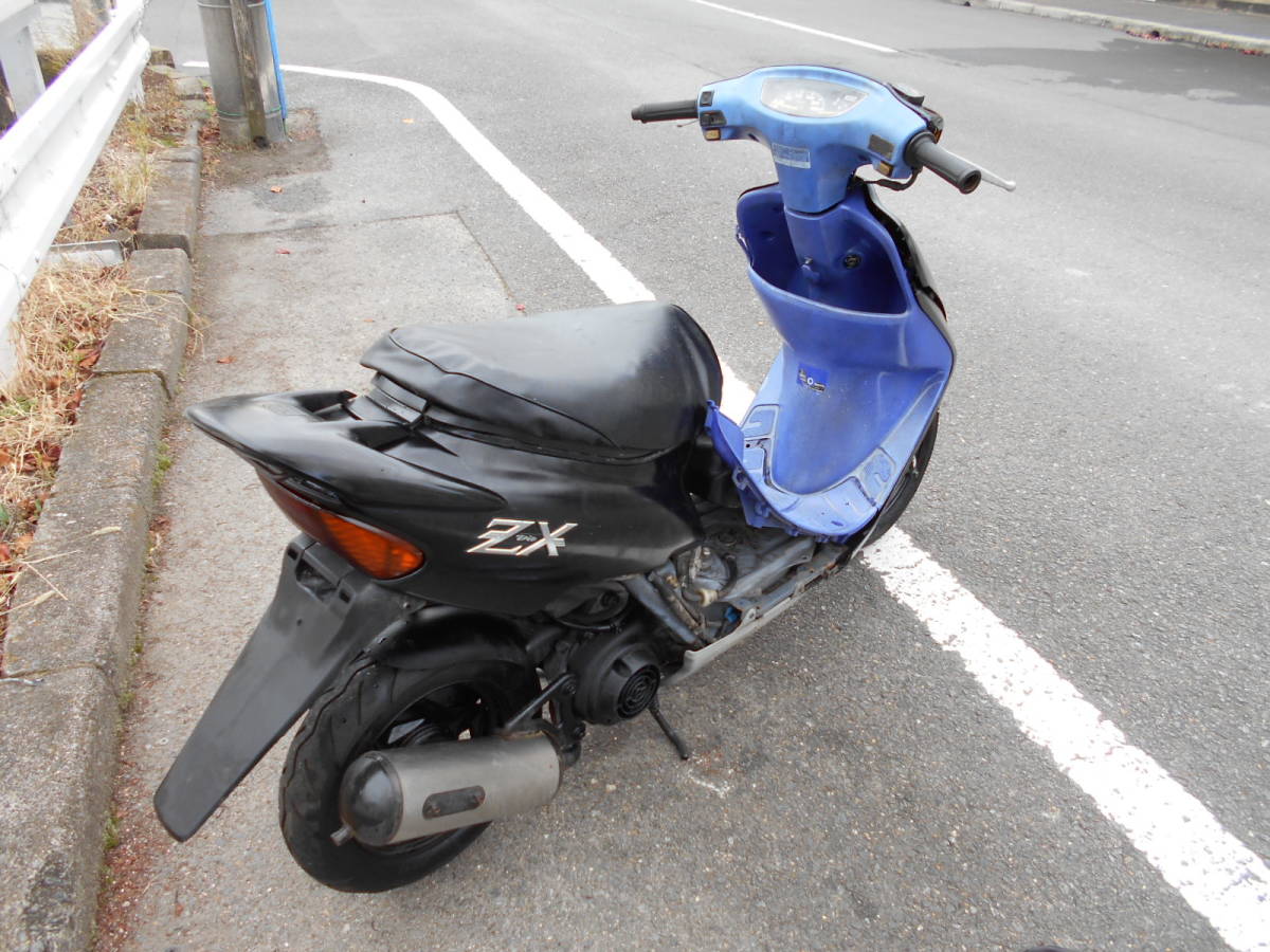 HONDA・2スト・ DIO ZX AF35 部品取り車・ 京都ヨリ(^_-)-☆ 鍵・書類