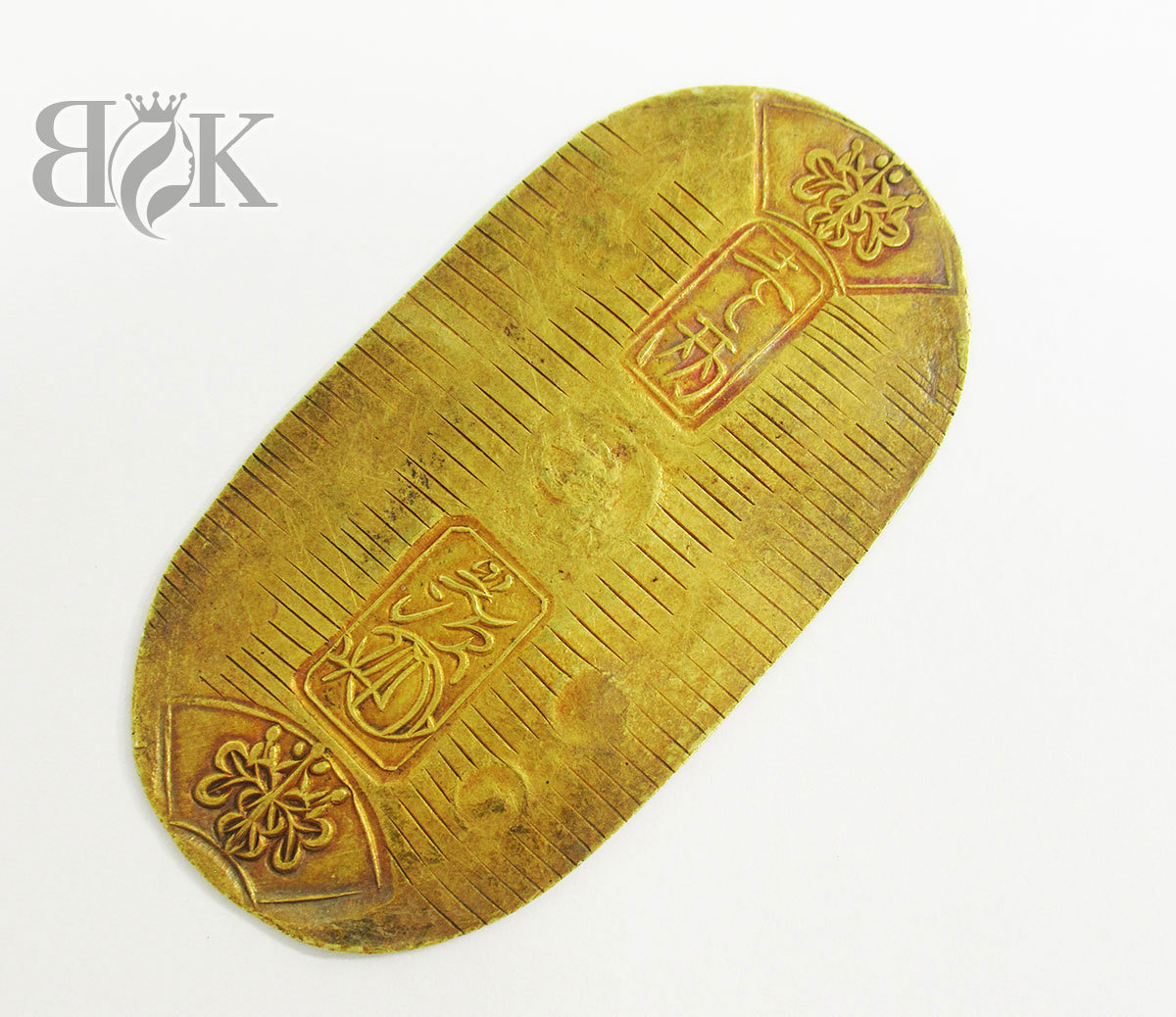 天保小判金レア保字小判11.2g 背面「舟・坐」 通貨/天保小判/保字小判