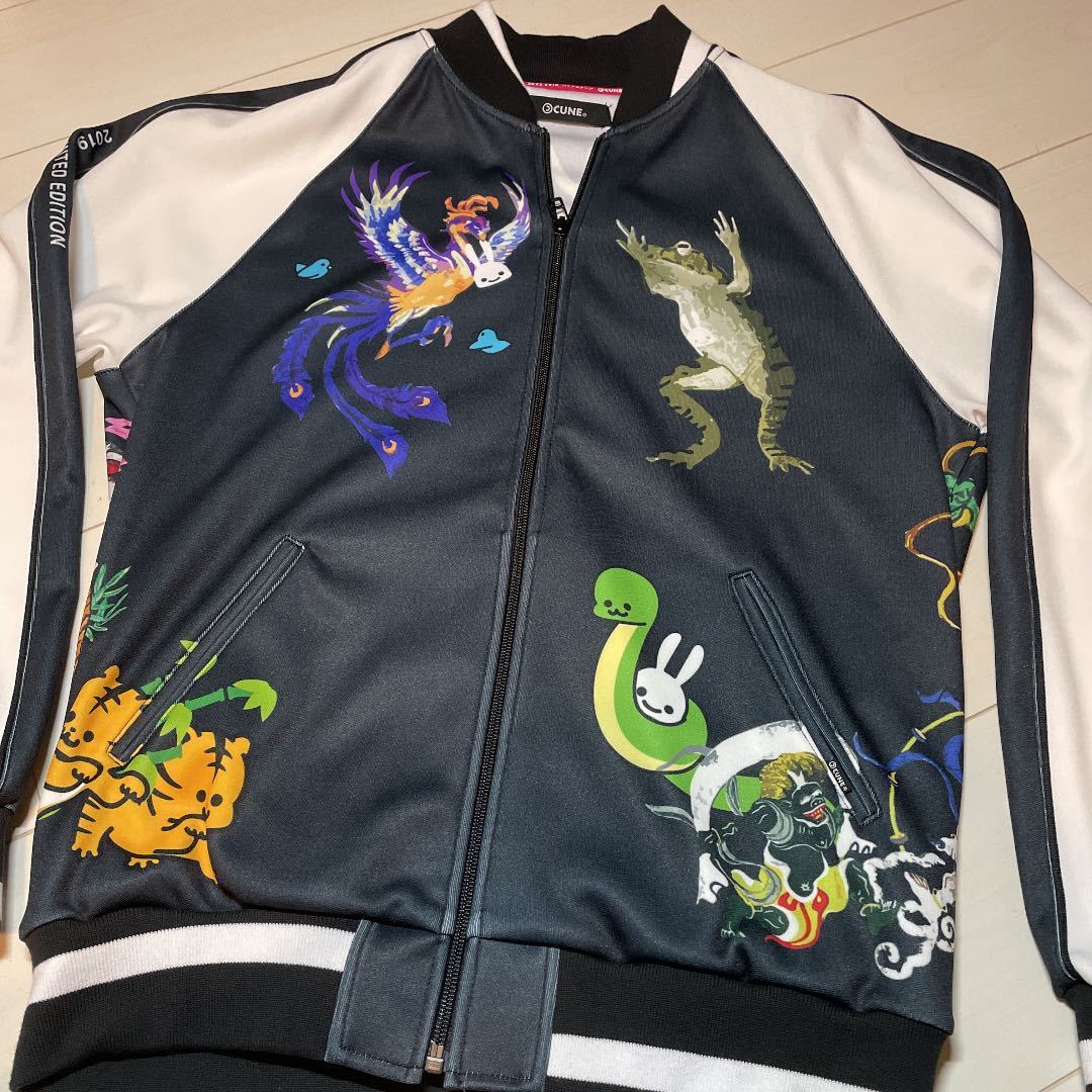 新品 CUNE スカジャン 25周年 ジャージ うさぎ Lサイズ ジーパン