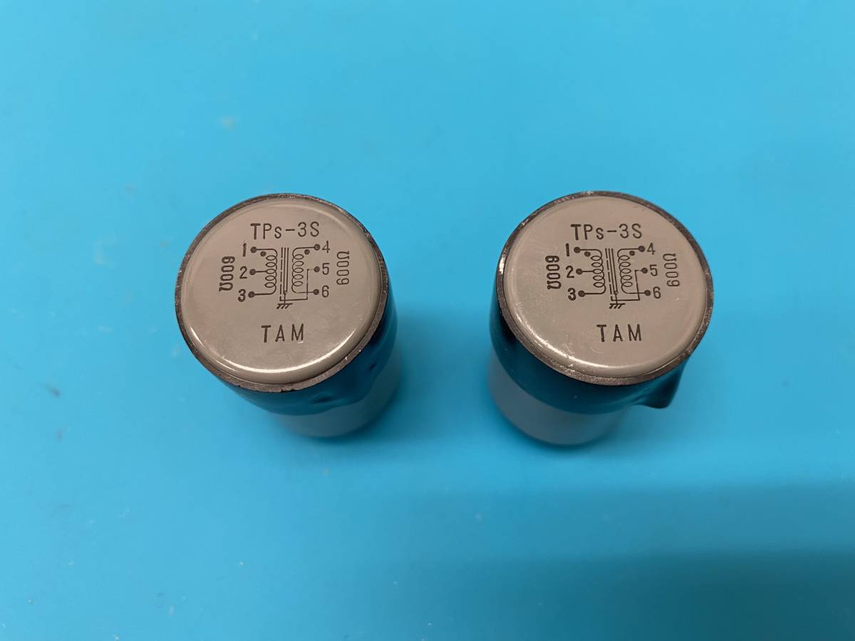 TAMURA タムラ製作所 TK-10 ペア 600ΩCT：600Ω タムラ製作所 オーディオ用トランス TK-10(600Ω-600Ω) ペア その1