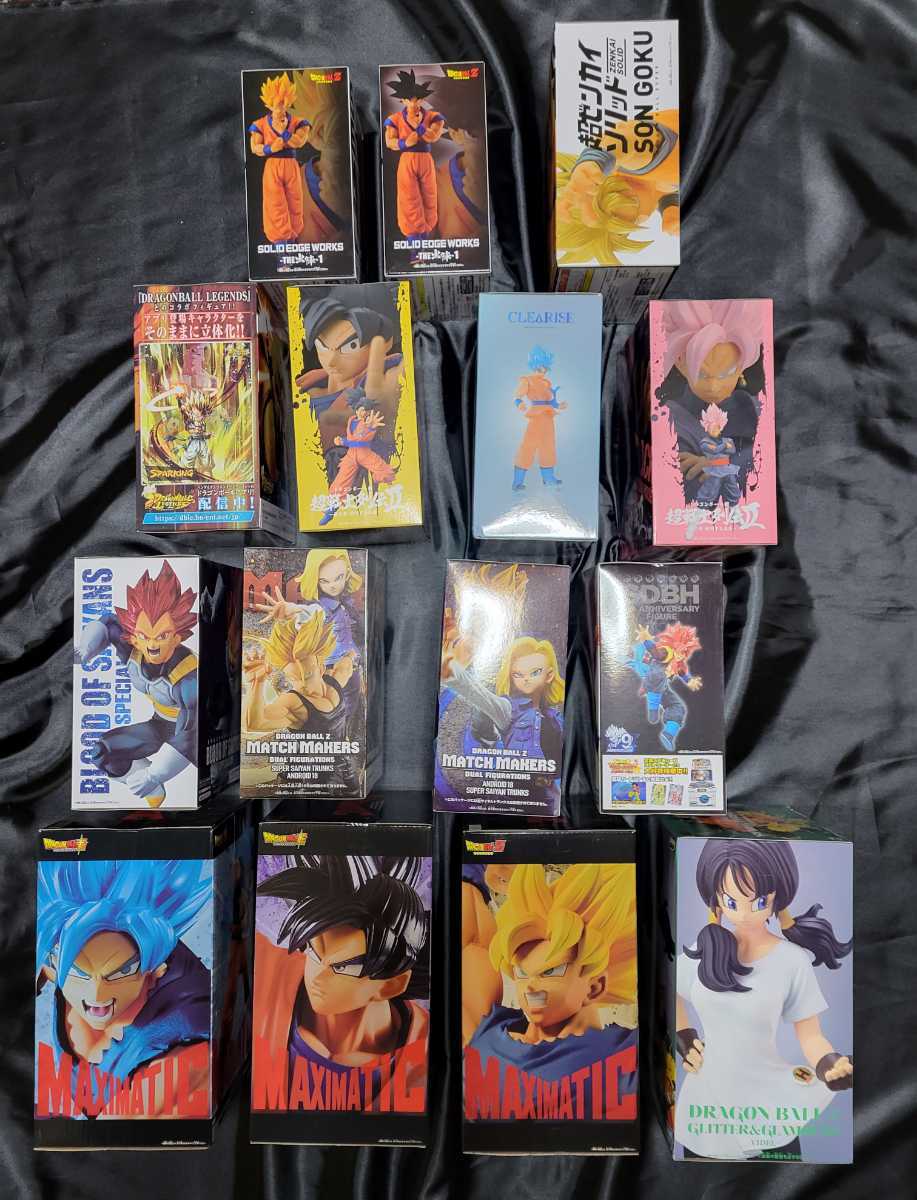 ドラゴンボールz超gtフィギュアまとめsolidmaximaticgrittermatch18号トランクスビーデルロゼゼンカイ悟空f確実正規箱凹みあり 孫悟空 売買されたオークション情報 Yahooの商品情報をアーカイブ公開 オークファン Aucfan Com