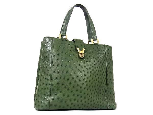 1円 □極上□本物□JRA公認□極美品□ オーストリッチ ゴールド金具 