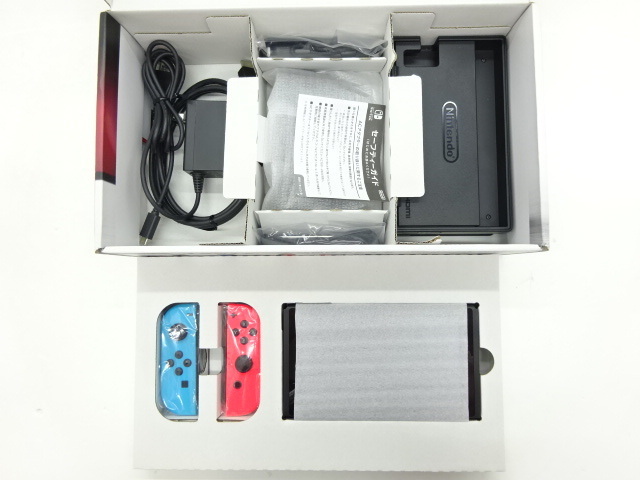 【付属品完備】Nintendo Switch 本体 ネオン 旧型 動作確認済 Nintendo Switch ネオンブルー⁄ネオンレッド Joy-Con(L) ゲーム 25SA