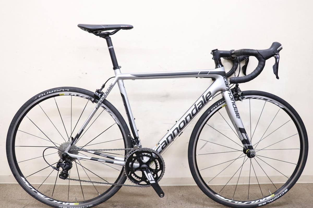 ■cannondale キャノンデール SUPERSIX EVO フルカーボン SHIMANO 105 5800系 2X11S サイズ52 2016年モデル 美品