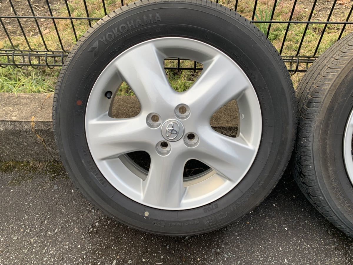 15インチ トヨタ純正 4穴の通販 ホイール 中古 スタッドレス タイヤ