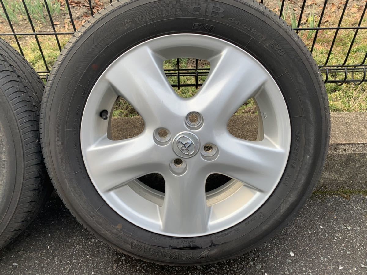 トヨタ純正15インチ　タイヤホイール③ 15インチ トヨタ純正 4穴の通販 ホイール 中古 スタッドレス タイヤ