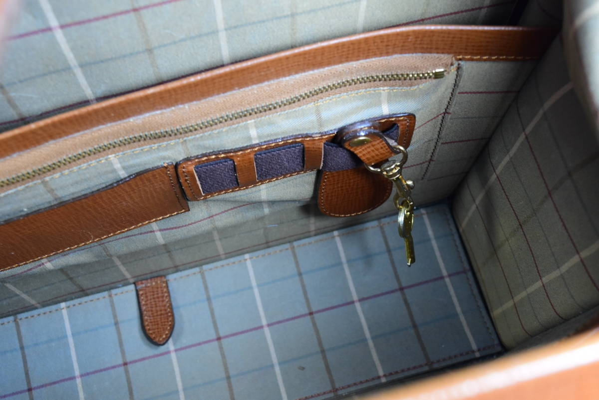 ス*ズ様 【希少/英国製Burberrys バーバリー ダレスバッグ ドクターズ BURBERRY - BURBERRY バーバリー ダレスバッグ ドクターズバッグ