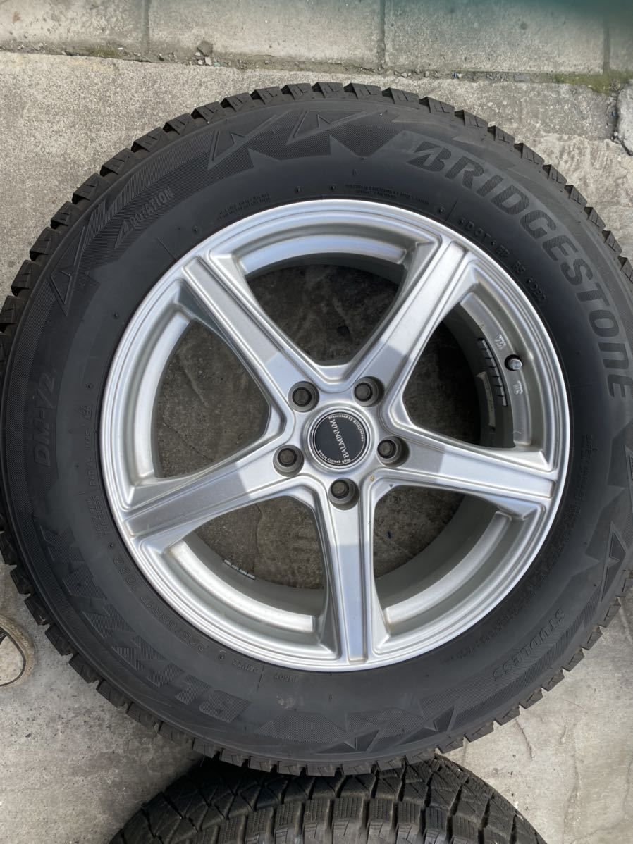 スタッドレスタイヤ アルミホイール ブリヂストン BLIZZAK DM-V2 225
