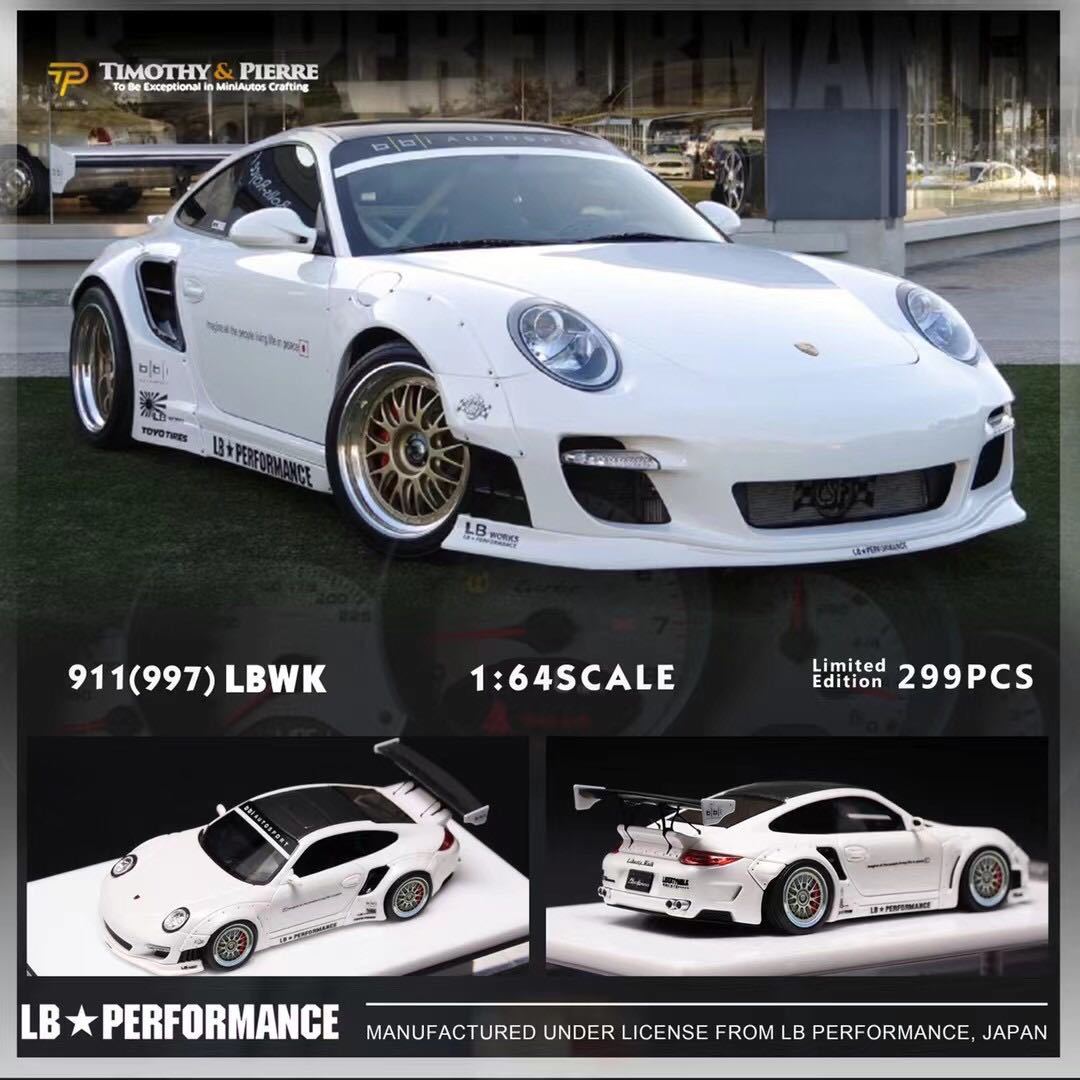 1/64 TP MODEL LBWK LB WORKS ポルシェ 911 997 パールホワイト(乗用車)｜売買されたオークション情報 ...