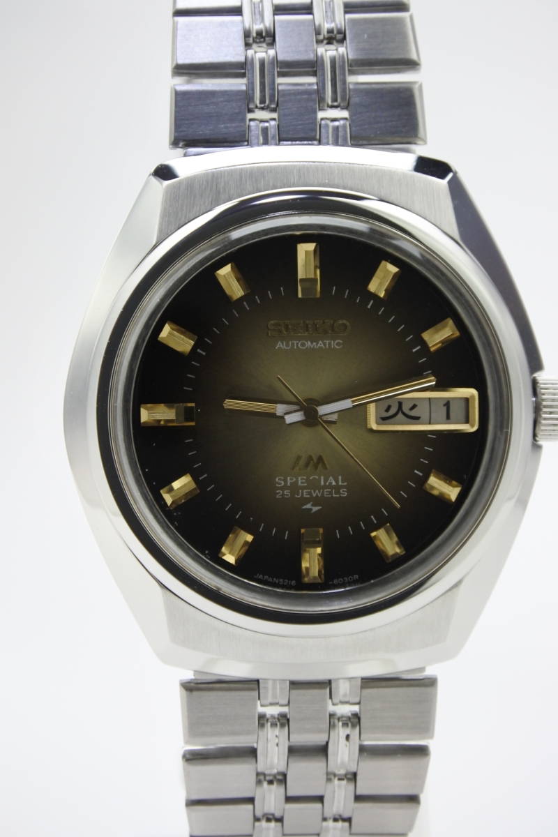 SEIKOセイコー LM 5216-6020AUTOMATIC 自動巻き 動作品 憧れの時計☆1973年製 SEIKO セイコー ロードマチックスペシャル