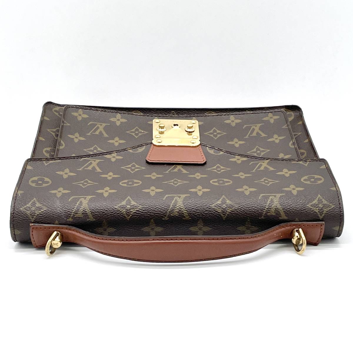1円 美品 LOUIS VUITTON ルイヴィトン モノグラム モンソー 2way 