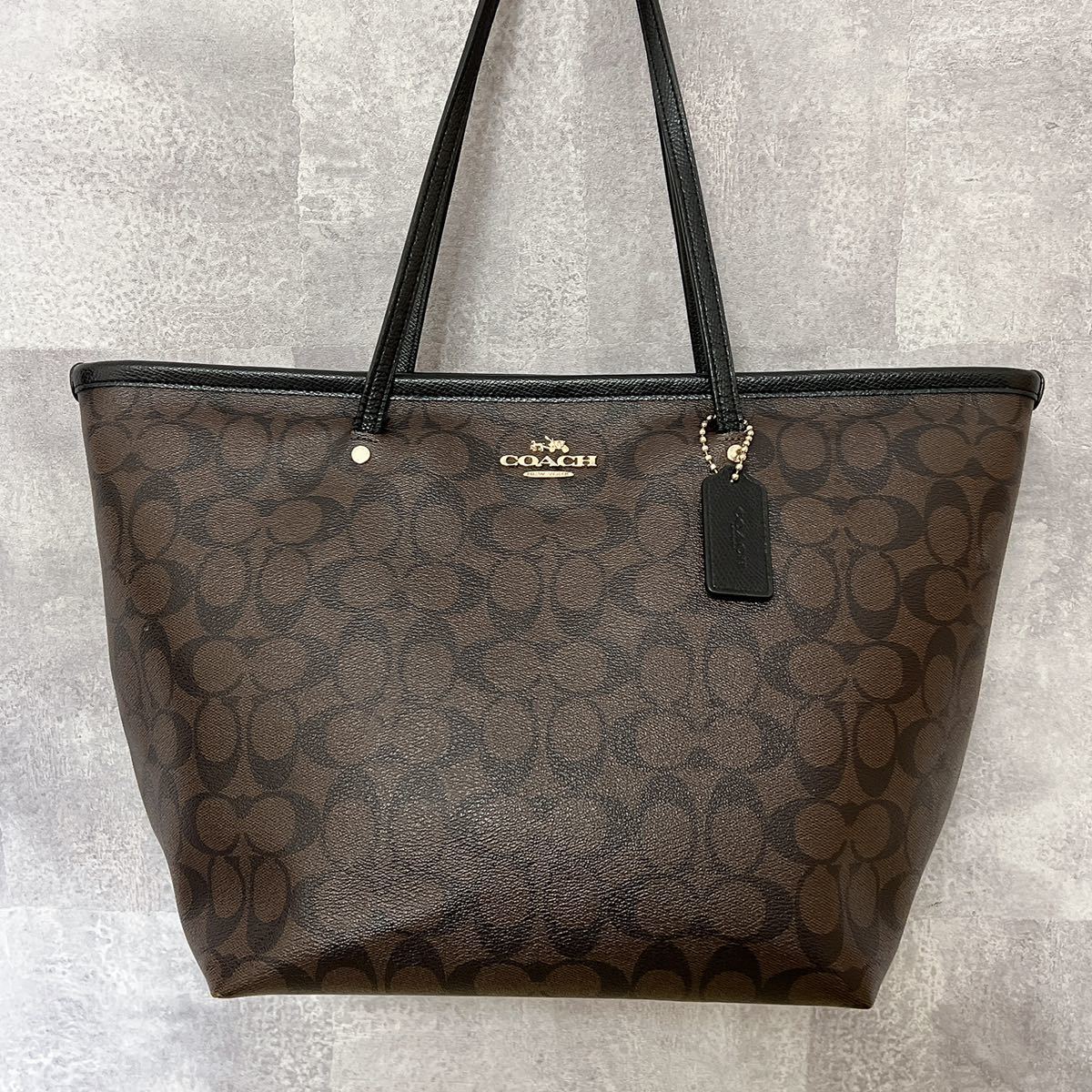 1円スタート☆【極美品】COACH コーチ メンズ バッグ ビジネスバッグ 