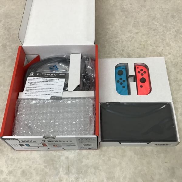 1円～ 動作確認済/初期化済 Nintendo Switch HEG-001 有機ELモデル Joy