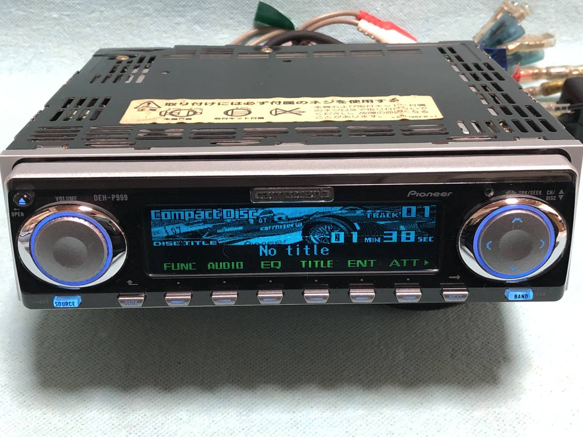 carrozzeria カロッツェリア DEH-P999 CDプレーヤー 1DIN 希少品 希少 