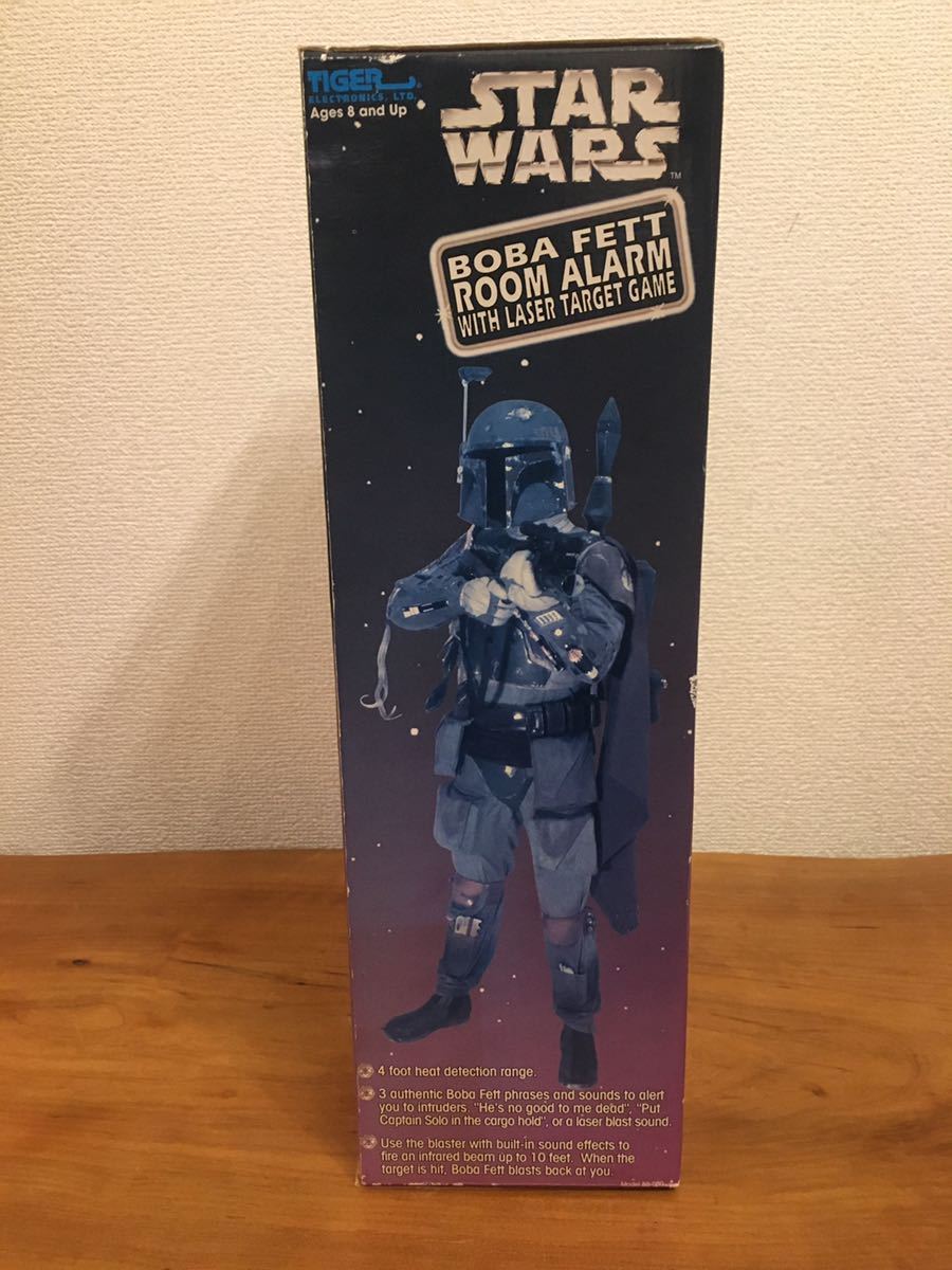 希少】ボバフェット フィギュア ルームアラーム/STAR WARS BOBA FETT
