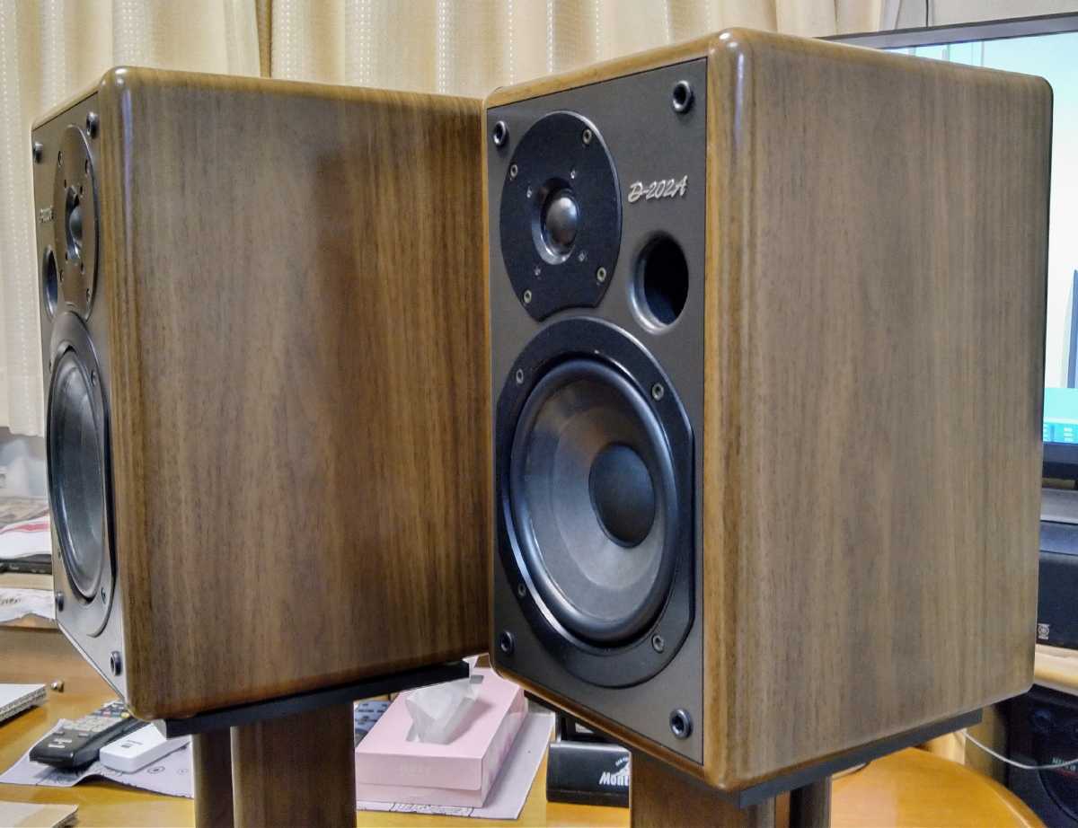 D-202A ONKYO LTD エッジ交換済 音楽のもつ心地良い自然な響き 豊かな