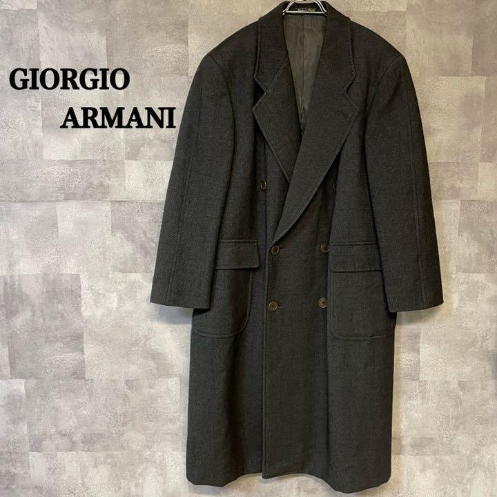 ジョルジオアルマーニ ロングコート ヴィンテージ イタリア製 メンズ 