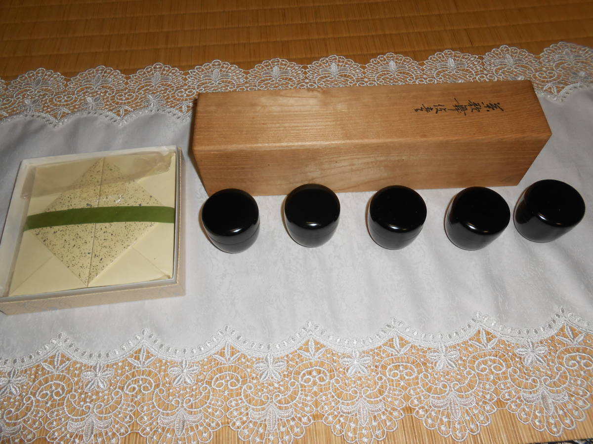 茶道具】茶歌舞伎棗（紙箱） 茶カブキ用小棗 文字入り | 茶道具 | 淡